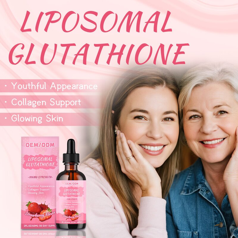 Glutathione Oral Liquid Drop Manufacturer - OEM Private Label Liposomal Skin Lightening