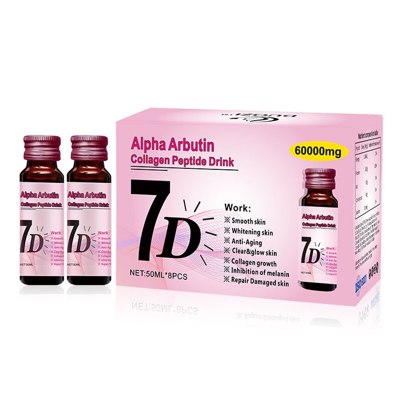 Liquid Collagen Drink - Manufacturer OEM Alpha Arbutin Anti-Aging Skin Whitening