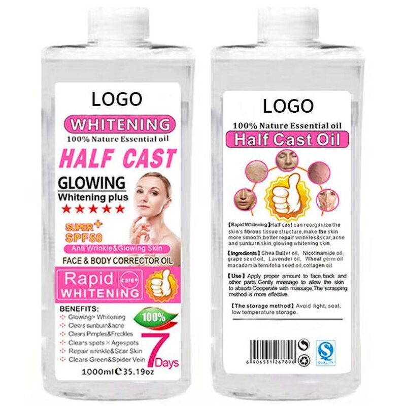 Herbal Essential Oil - Manufacturer OEM 1000ml Skin Whitening Lightening