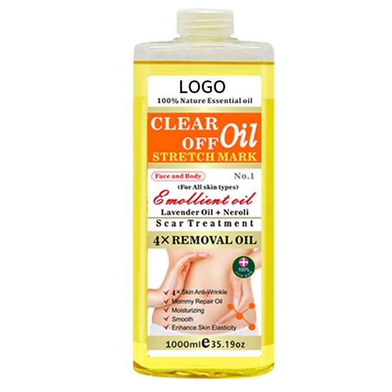 Carrot Almond Body Oil - Manufacturer OEM 1000ml Skin Whitening Lightening