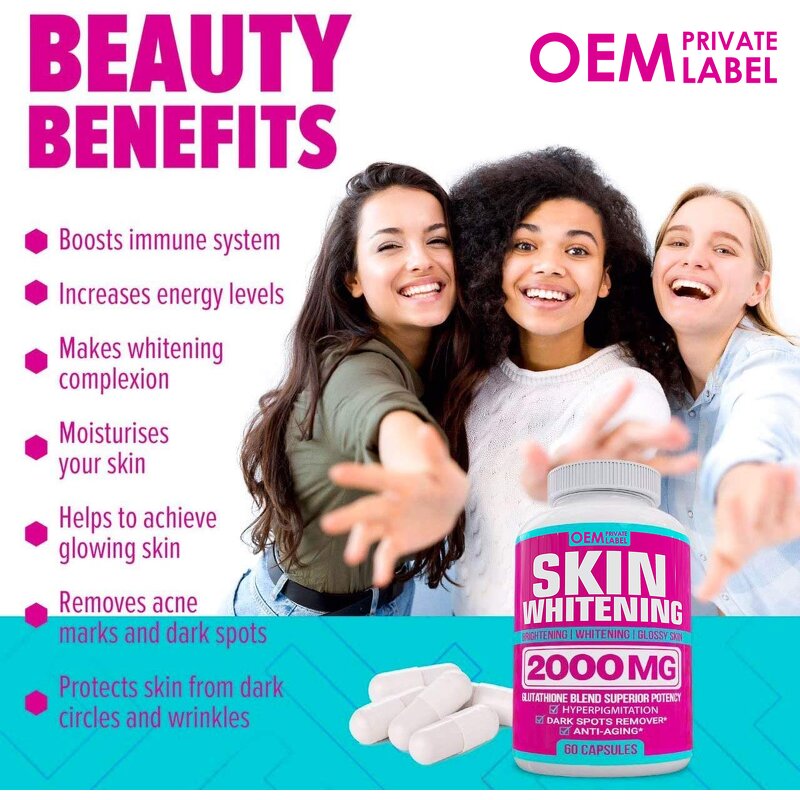 Collagen Capsules - Manufacturer OEM Skin Whitening Anti Aging Antioxidants