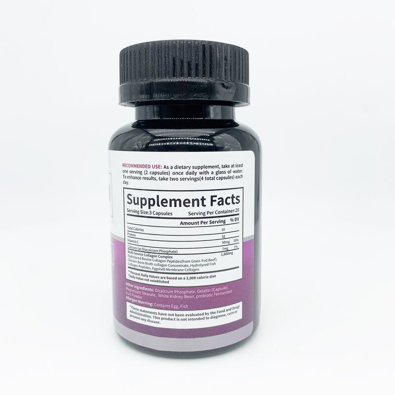 Collagen Burn Capsules - Manufacturer OEM Slimming Skin Whitening Hair Nail