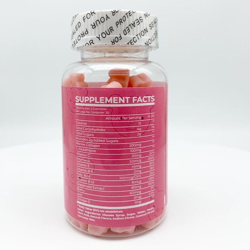 Gluta Gummies - Manufacturer OEM Skin Whitening Anti Aging Skin Hair Nail