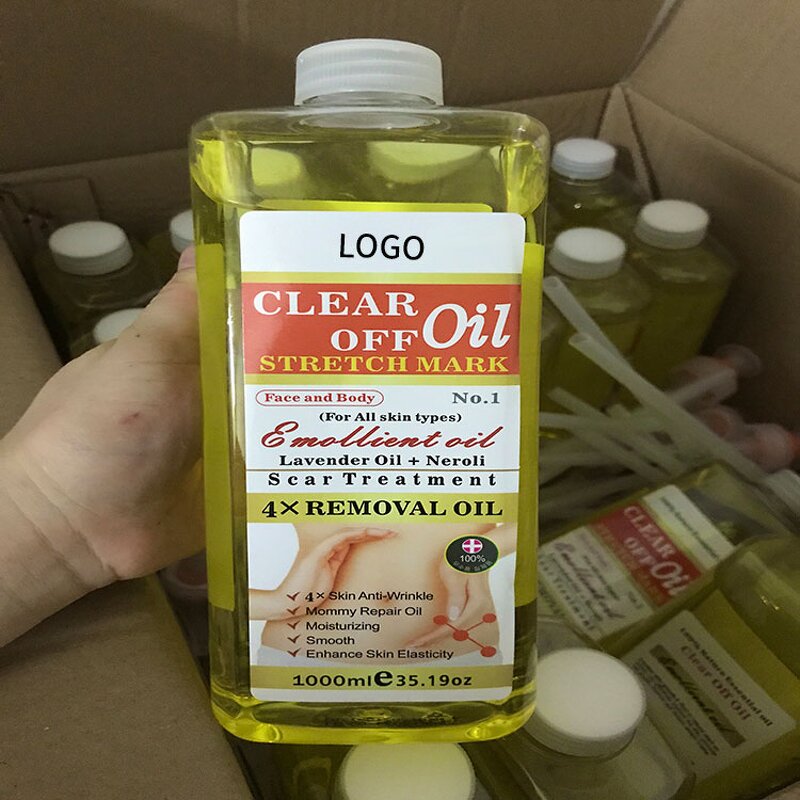 Carrot Almond Body Oil - Manufacturer OEM 1000ml Skin Whitening Lightening