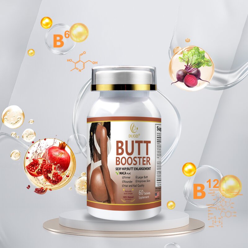 Maca Butt Tablets - Manufacturer OEM Factory Price DUOZI 60-count Big Butt