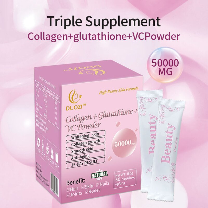 VC Collagen Powder Drink - Manufacturer OEM Customizable Skin Whitening Wholesale
