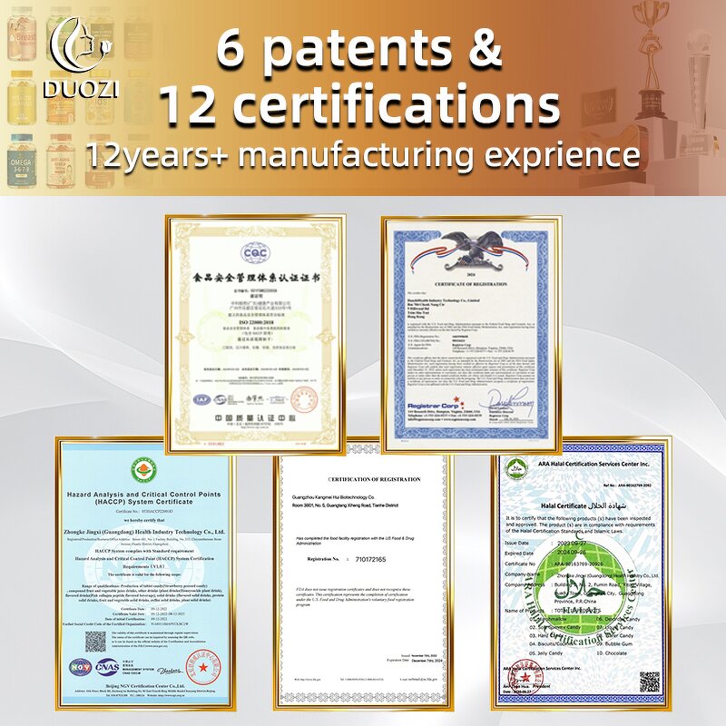 Gluta Softgel Capsules - Manufacturer DUOZI 1500000mg 2-Day Ship Skin Whitening