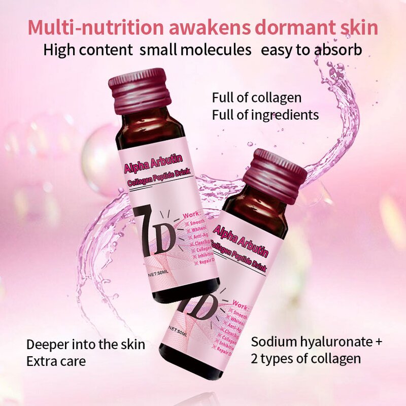 Alpha Arbutin Collagen Drink - Manufacturer OEM ODM 15 Days Anti-Aging Oral Liquid