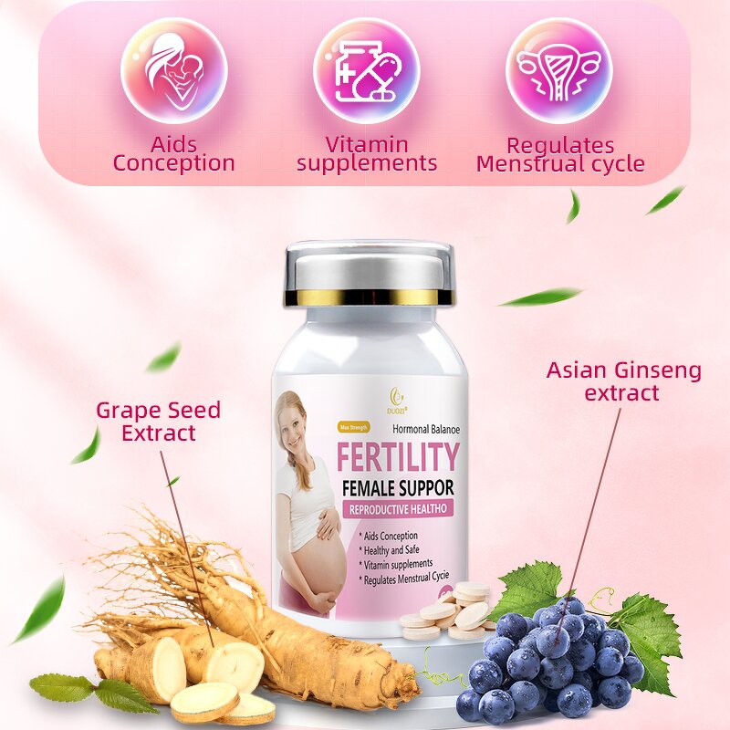 Women's Fertility Pills - Manufacturer OEM DUOZI Factory Stock Fertil Aid