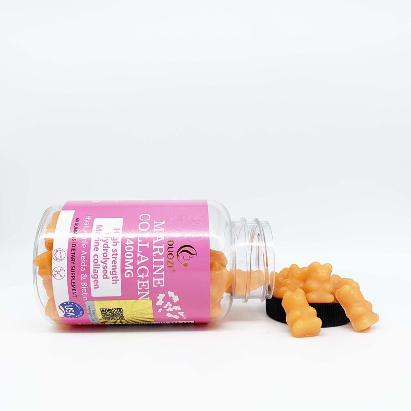 Collagen Vitamin C Gummies - Manufacturer OEM DUOZI Skin Hair Nail Whitening