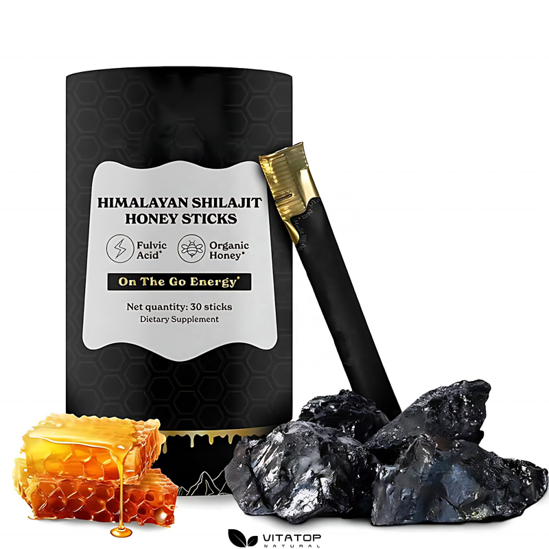 Shilajit Honey Sticks Manufacturer - OEM Hot Sale Pure Himalayan Resin Sachet with Organic Honey