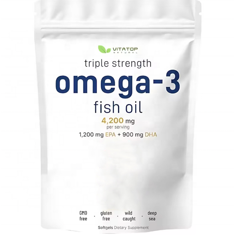 Fish Oil Soft Gel Capsules Manufacturer - OEM High Quality Omega 3 DHA & EPA Deep Sea