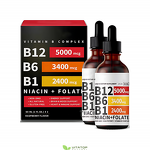 Vitamin B Complex Liquid Drops Manufacturer - OEM with B12 & B6 Oral Nutrition