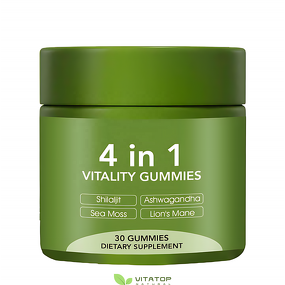 Wellness Gummies Manufacturer - OEM 4-in-1 with Sea Moss Ashwagandha Lion's Mane Shilajit & Manuka Honey
