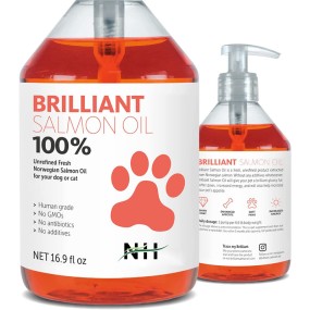 Natural Salmon Oil For Pets Factory - Skin Coat Health