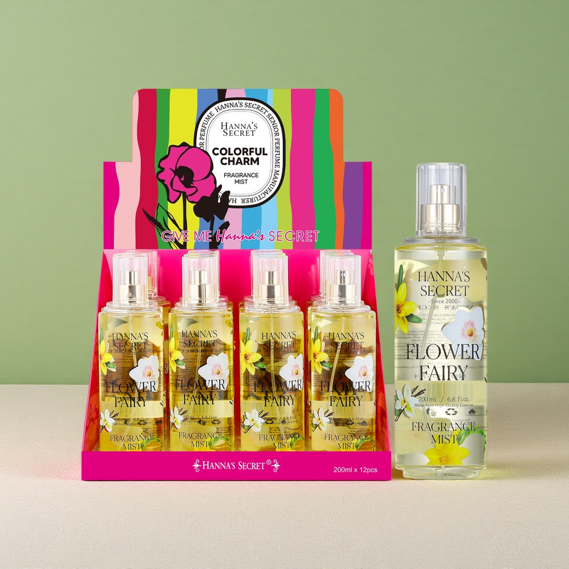 Body Spray Manufacturer - H057Z-8 Enchanting 200ML Vanilla Aroma Lightweight Fragrance Mist for Summer