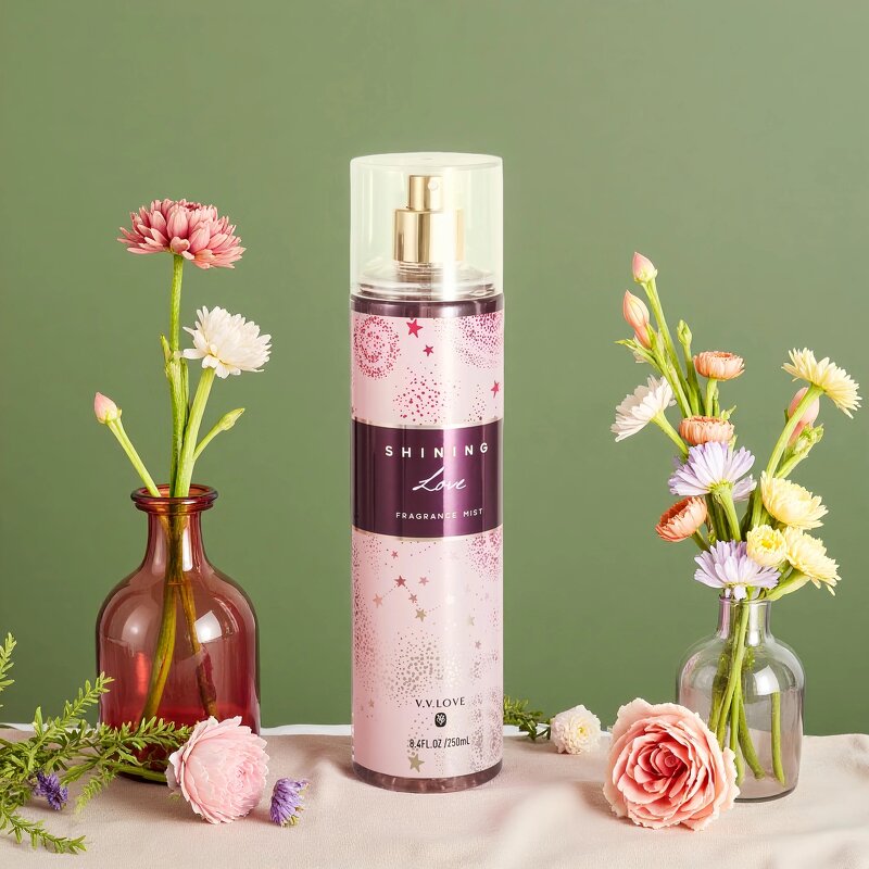 Body Care Set Manufacturer - 2025 Latest 3PCs Floral and Fruity Scent 236ml Lotion+250ml Mist+295ml Shower Gel for Women