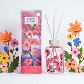 Perfume Diffuser Manufacturer - 200ML Large-Capacity Female Modern Sakura Aromatherapy