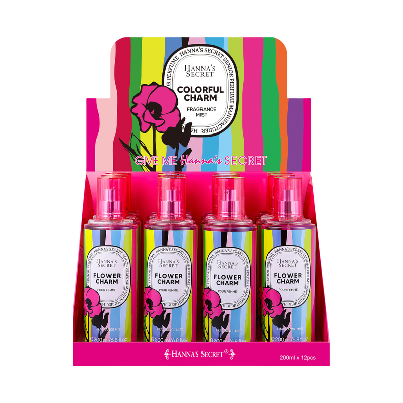 Spray Perfume Manufacturer - HN Romantic Floral Ladies 200ml Fast-Absorbing Mist for Women