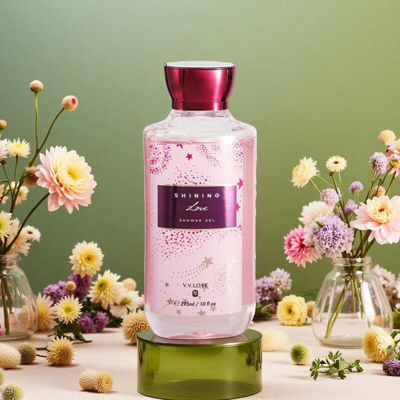 Body Care Set Manufacturer - 2025 Latest 3PCs Floral and Fruity Scent 236ml Lotion+250ml Mist+295ml Shower Gel for Women