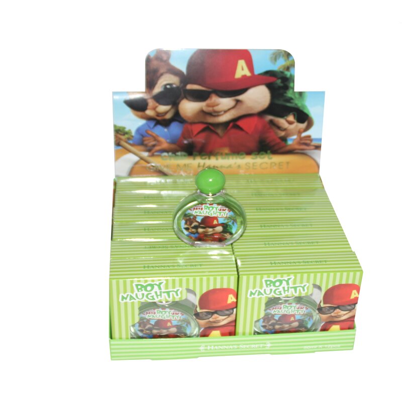 Perfume Manufacturer - 50ml Cute Squirrel Display Box Refreshing Fruity Scent for Children