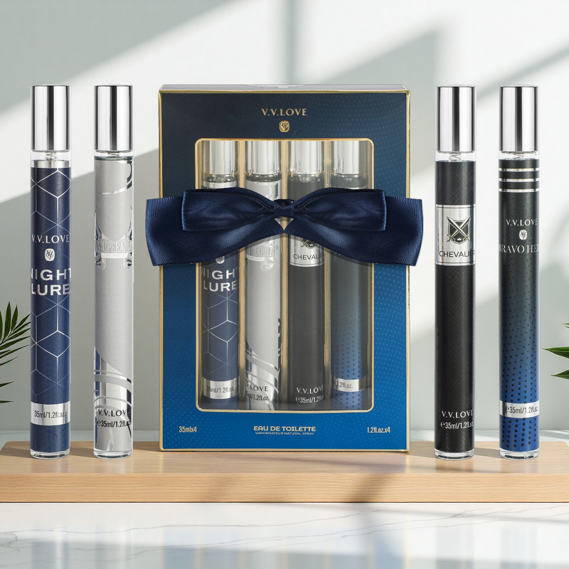 Perfume Set Manufacturer - 35ml*4PCS V.V.LOVE Portable Travel Sized Mixed Assorted Scents for Gifting