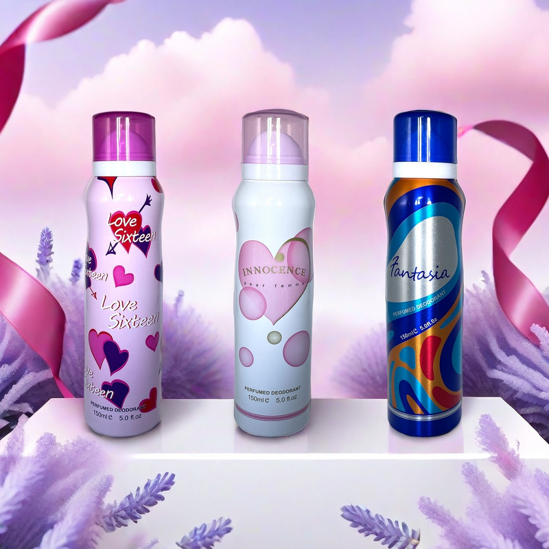 Deodorant Spray Manufacturer - Hot Selling 150ml 5.0 Fl.oz Floral Perfumed Long-Lasting for Women