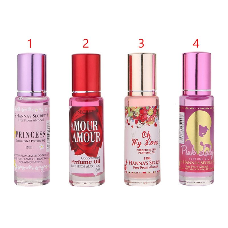 Perfume Oil Manufacturer - 15ml JYM534C Hanna's Scent Roll-on Classic Flower Fragrance Glass Bottle