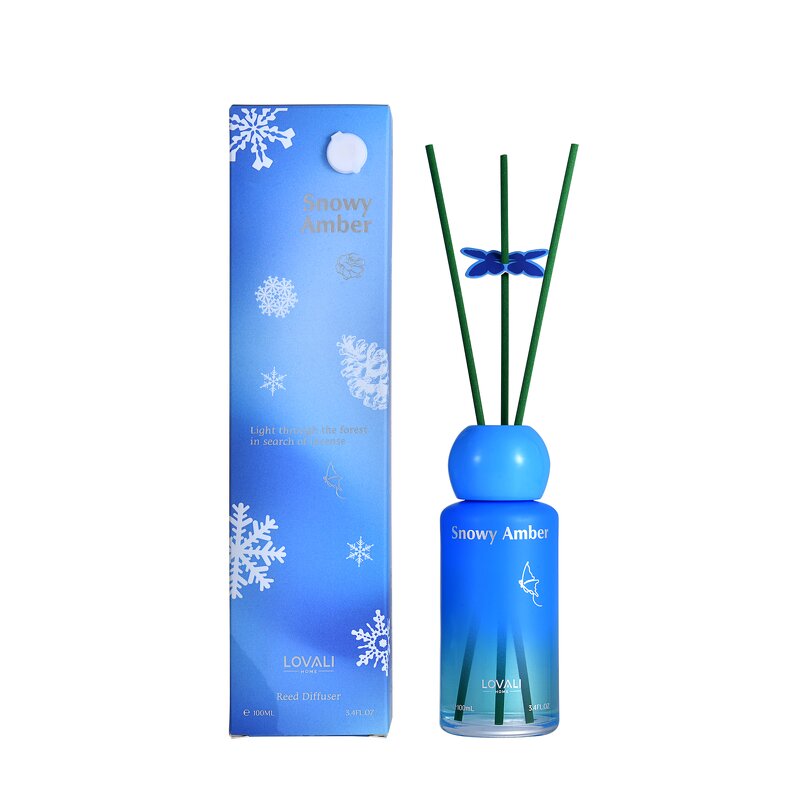 Reed Diffuser Manufacturer - 100ml Cherrybloom Fragrance Macaron Color for Woman