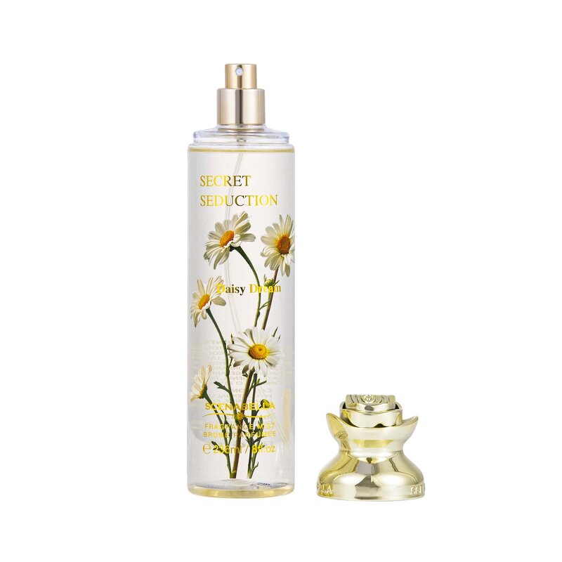 Fragrance Mist Manufacturer - Scenabella Lady's 236ML Long-Lasting Floral Daisy Aroma with Chic Lid