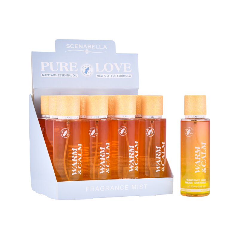 Body Mist Manufacturer - Latest 250ml Scenabella Women's Spray with Sparkling Glitter Lids