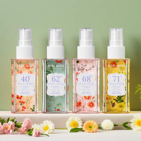 Body Mist Gift Set Manufacturer - Luxury KOSY MOSY 4pcs Long-Lasting Floral Scent Spray for Women
