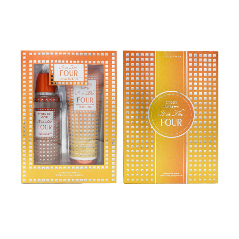 Body Care Set Manufacturer - Luxury Women's Self-Care Floral Scent Body Fragrance Mist & Lotion Set