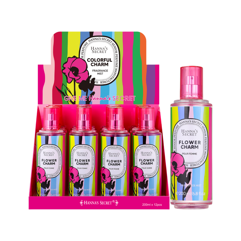 Spray Perfume Manufacturer - HN Romantic Floral Ladies 200ml Fast-Absorbing Mist for Women