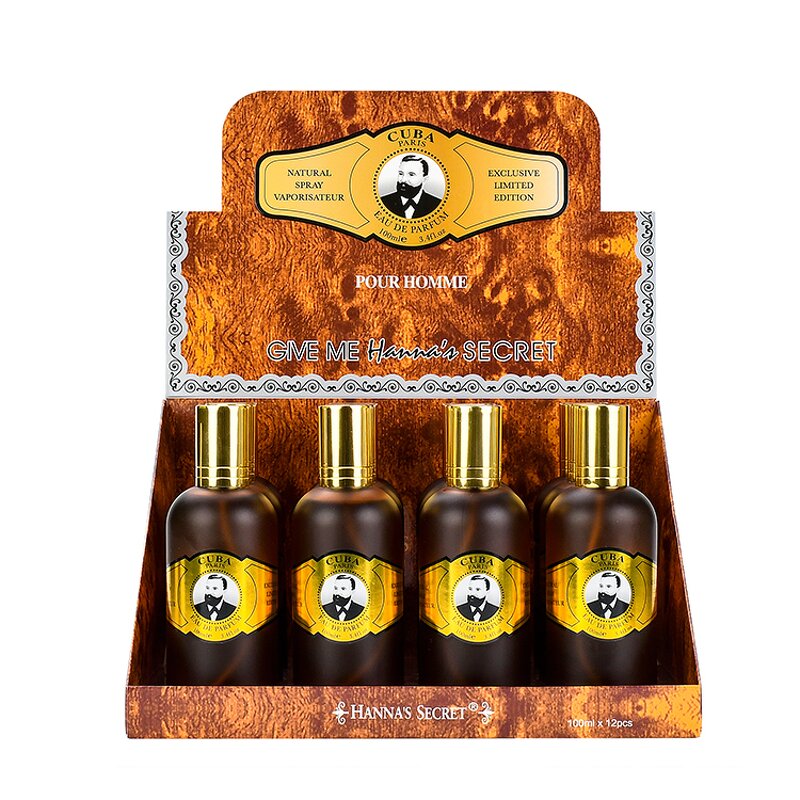 Perfume Manufacturer - 100ml Men's Woody Scent Cologne Long Lasting Customizable Bottle