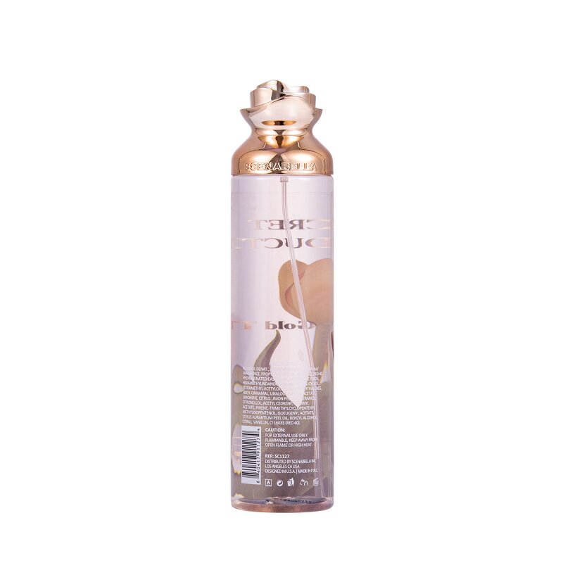 Body Mist Manufacturer - New Arrival SCENABELLA 236ML Women's Romantic Tulip Scent with Flower-Shaped Cap