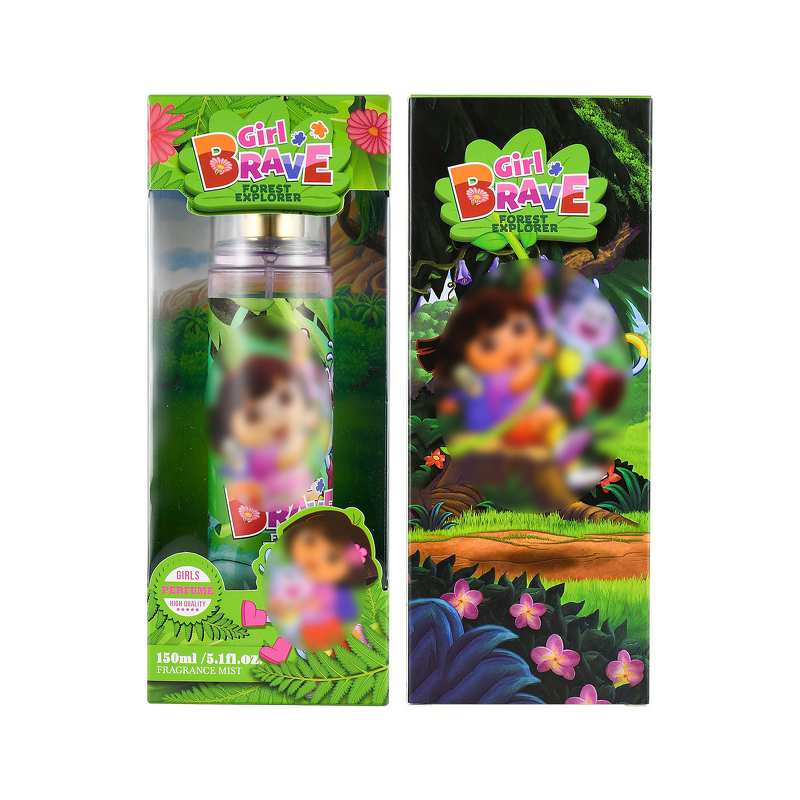 Body Mist Manufacturer - 150ML Cute Anime High-Quality Refreshing Fruity-Scented Cologne for Baby