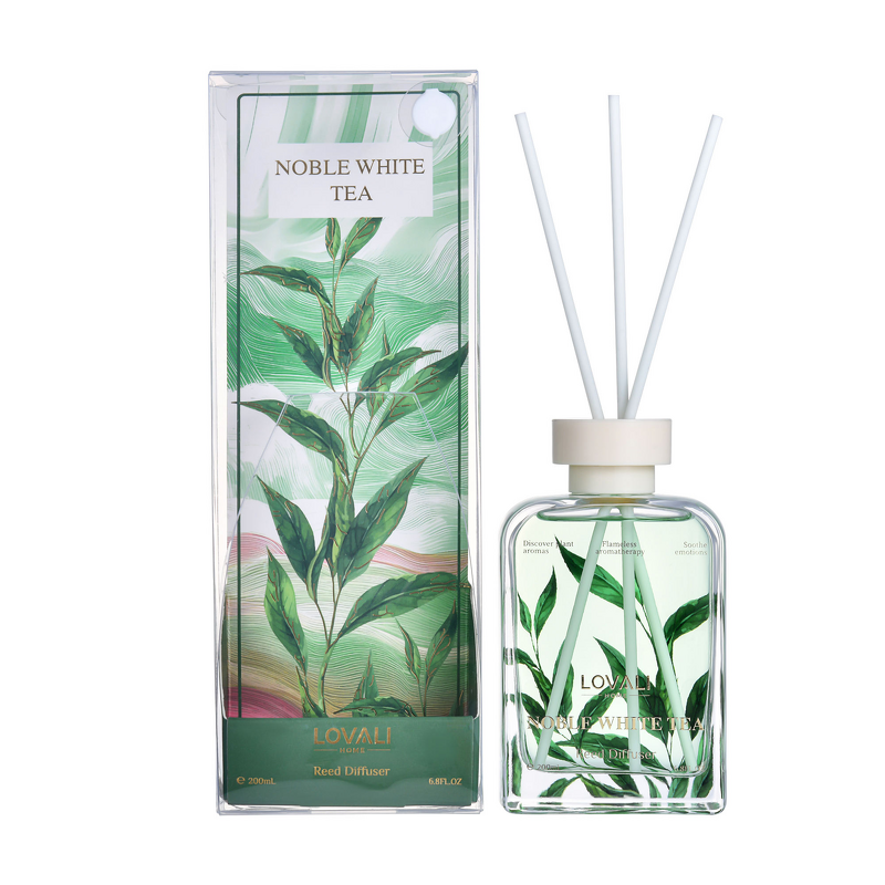 Reed Diffuser Manufacturer - Refreshing White Tea Scent for Home Ambiance