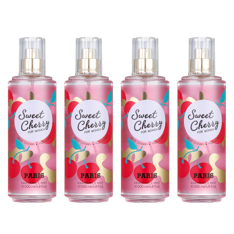 Body Splash Manufacturer - Hanna's Secret 200ml Summer-Friendly with Juicy Cherry Fragrance for Women