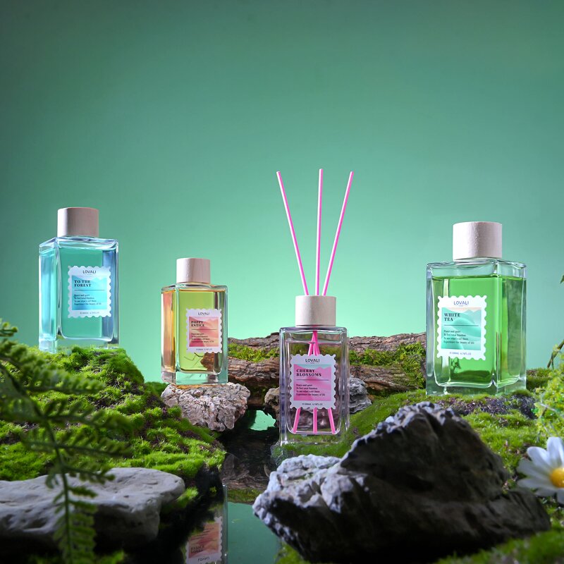 Reed Diffuser Manufacturer - 200ML Fire Free Liquid Natural Essential Oil for Long-Lasting Usage