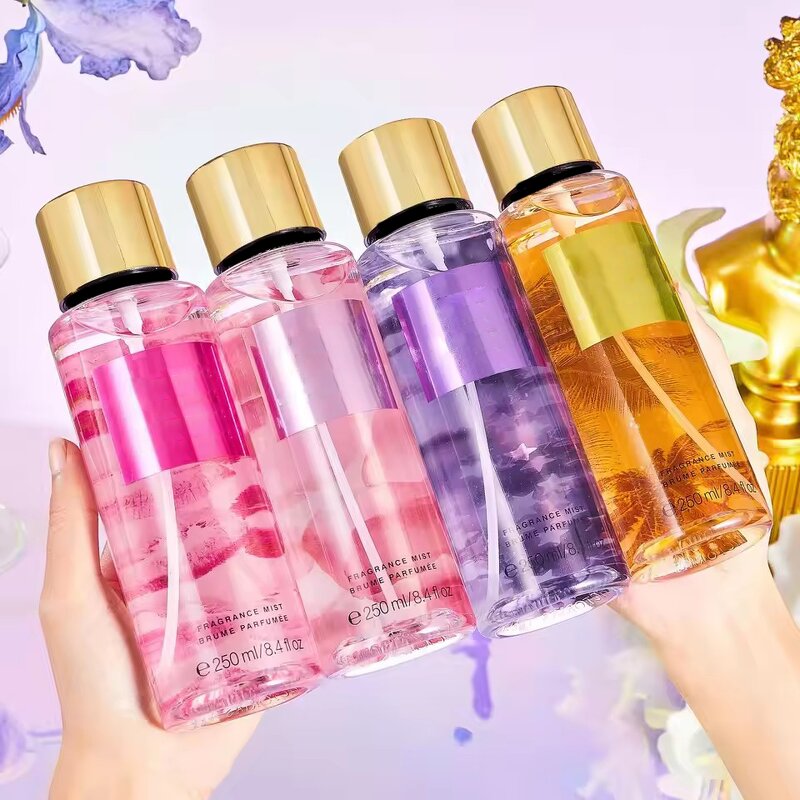 Body Spray Perfume - 250ml Fresh Floral Long Lasting for Ladies Customized