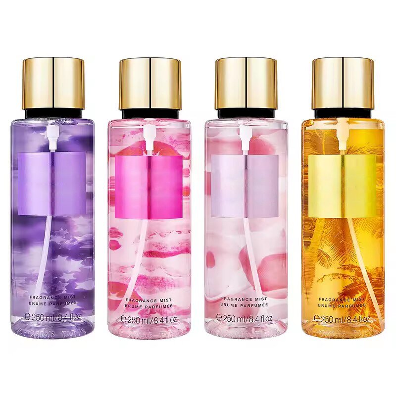 Body Spray Perfume - 250ml Fresh Floral Long Lasting for Ladies Customized