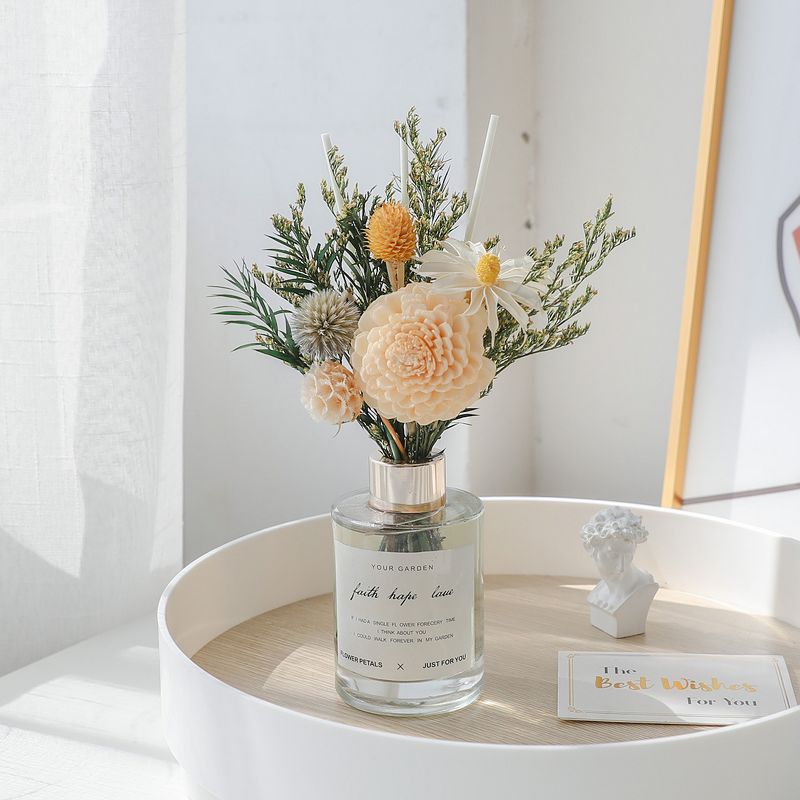 Air Freshener - Dried Flower Fire-Free Aromatherapy Oil for Home Bedroom