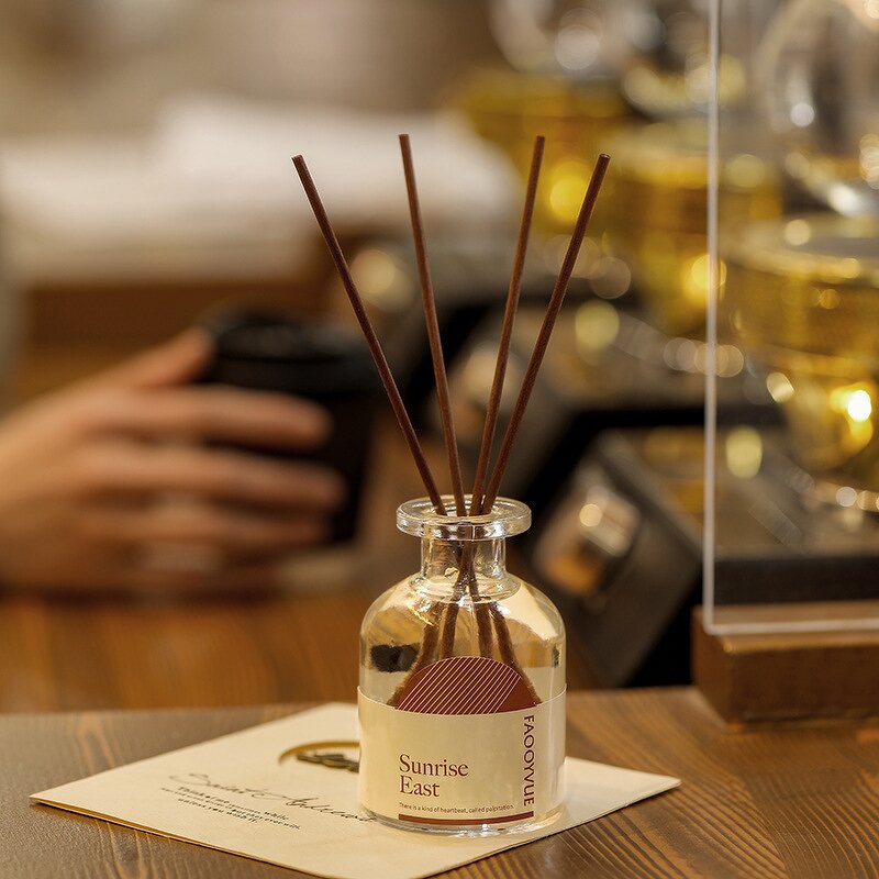 Reed Diffuser Set - Luxury Scented for Home Bedroom with Aroma Stick