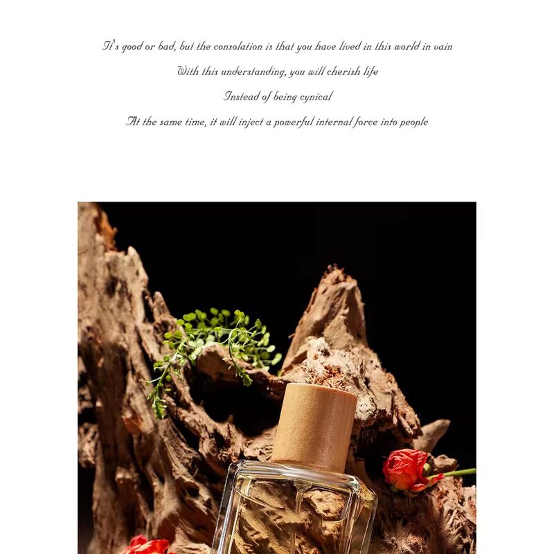 Perfume Manufacturer - OEM 50ml Wood Toned EDP for Men Body Spray