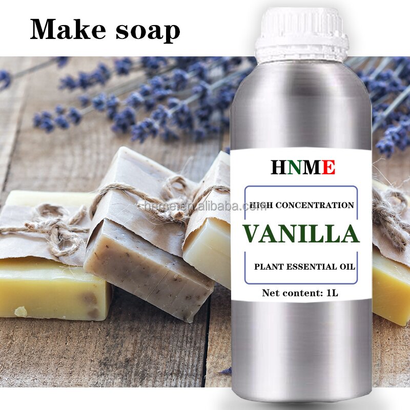 Essential Oil - 1L Vanilla Concentrated Aluminum Can for Candle Soap Diffuser Humidifier