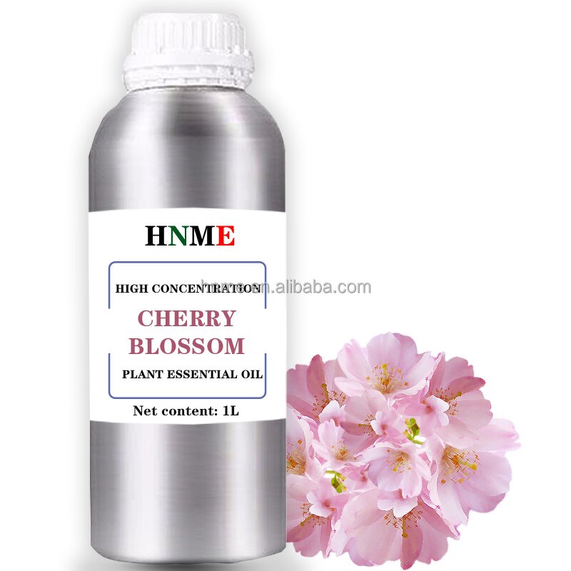 Concentrated Oil - 1L Cherry Blossom Raw Material Aluminum Can for Candle Soap Diffuser Humidifier