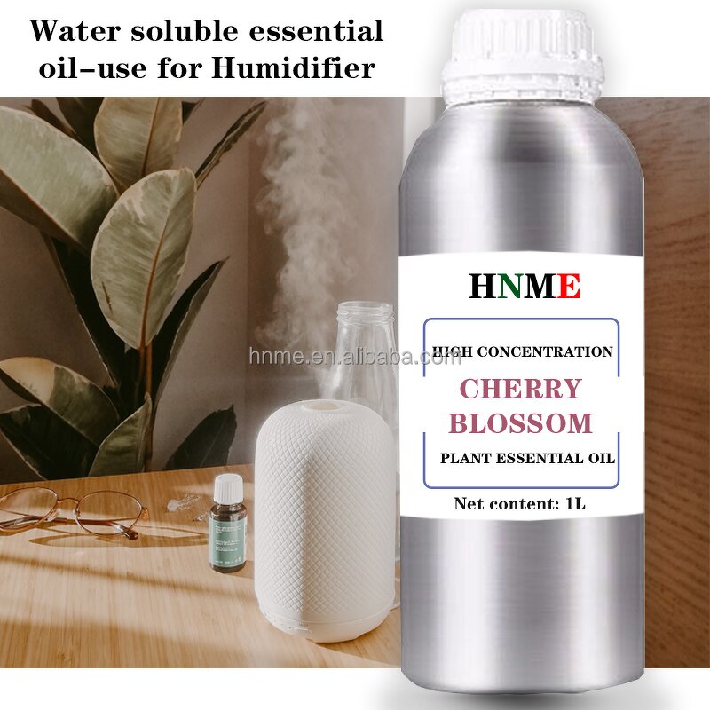 Concentrated Oil - 1L Cherry Blossom Raw Material Aluminum Can for Candle Soap Diffuser Humidifier
