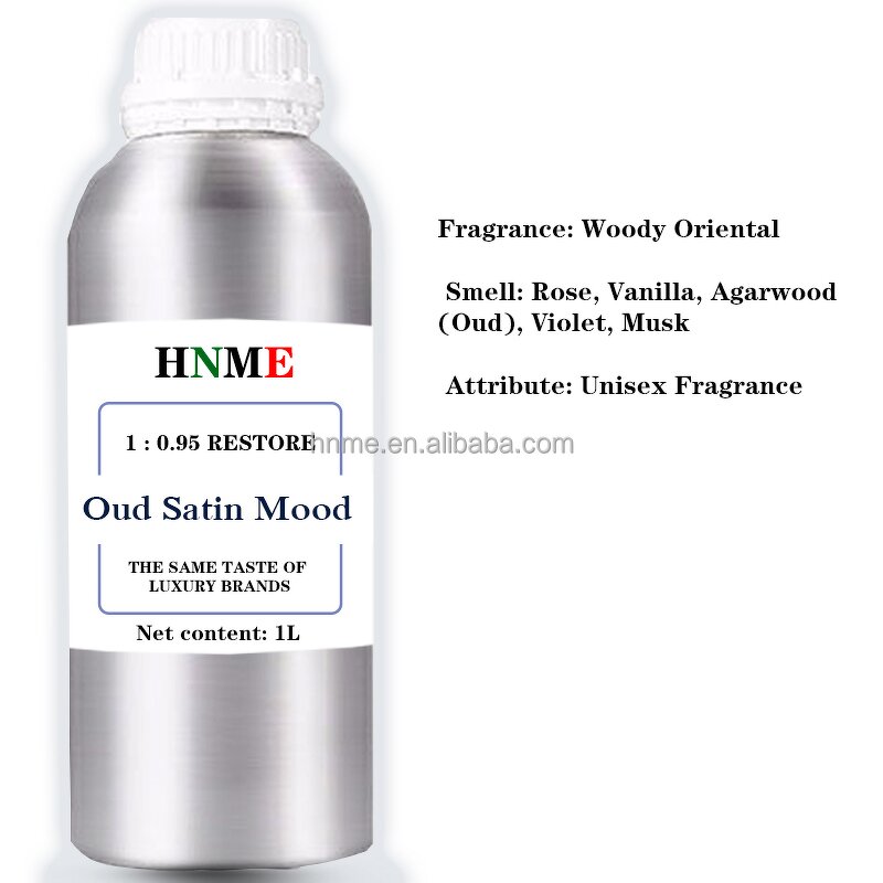 Perfume Oil - 1000ml Oud Mood Satin Unisex Concentrated for Home Aromatherapy Spray