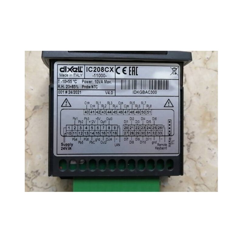 Temperature Controller IC208CX-11000 Manufacturer - Dixell Condition 100% Original